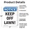 Signmission Keep Off Maintenance Access Only OSHA Notice Sign, Plastic, 7in W x 10in L, 2PK OS-2PACK-NS-P-710-V-13825 - alternate 3